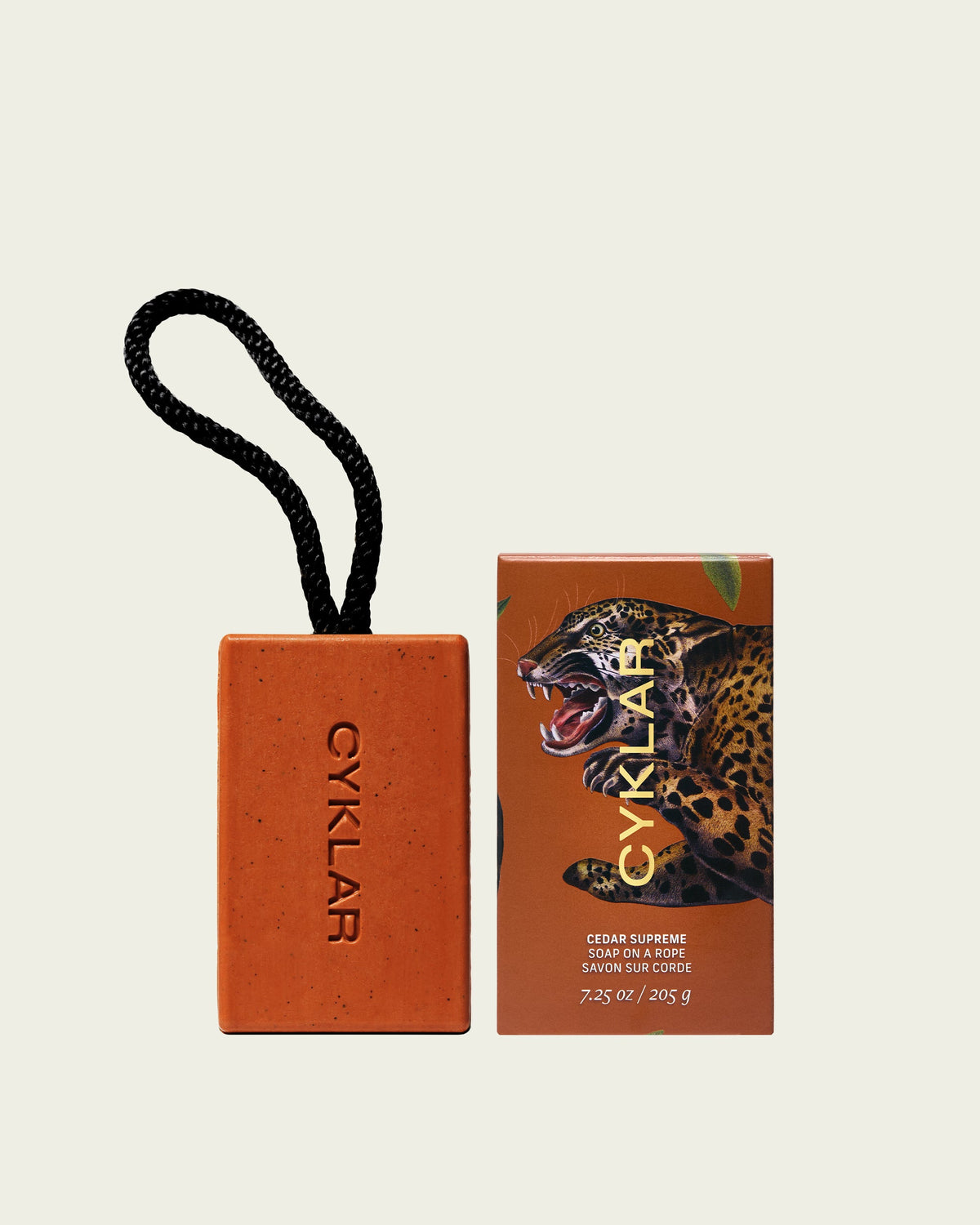 Cedar Supreme - Soap on a Rope Exfoliating Bar