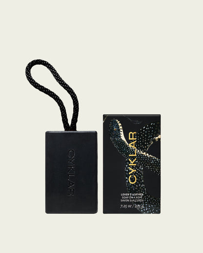Lover's Leather - Soap on a Rope Exfoliating Bar