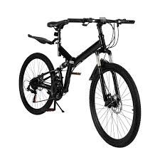 RANZIX 26" Fällbar Mountainbike - 21 Växlar