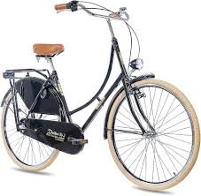 Deritus N3 28” Citybike Dam - Svart