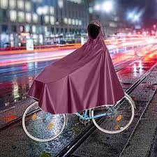 Fayemint Vattentät Cykelponcho - Kompakt Regnskydd