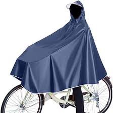 Vattentät Cykelponcho med Huva